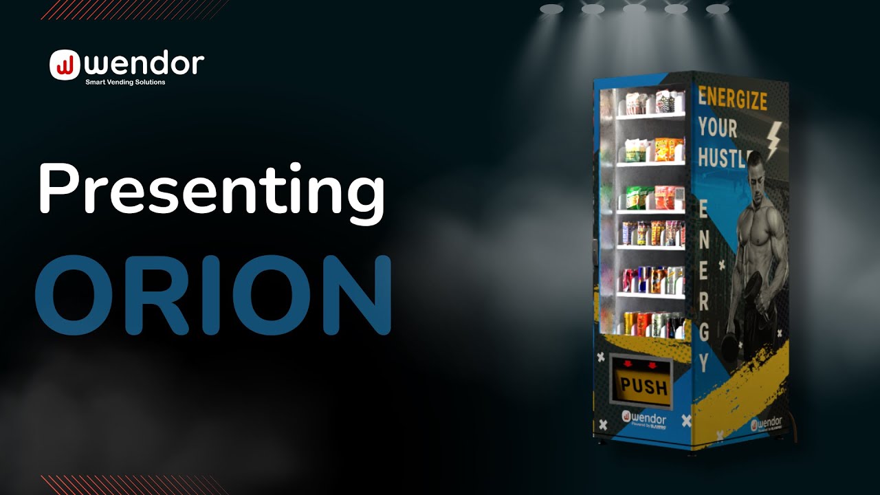Introducing Wendor Orion Slim I Wendor Smart Vending Machine
