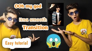 How to make smooth transition video for tik tok.(Kinemaster).Easy tutorial. And don