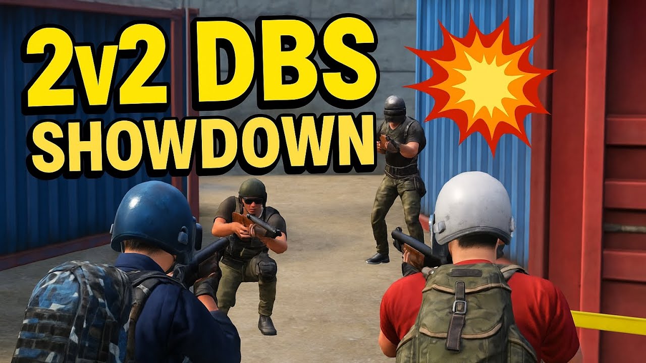 2Vs2 DBS Showdown in BGMI | Close Range Carnage 🔥
