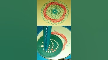 Spirograph Drawing || #reverse #shortfeed #trending #asmr #viralshort