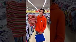 Celebrity Shopping Challenge 😲 Brent Rivera Wearing Girl Dress 😲 Wealth
