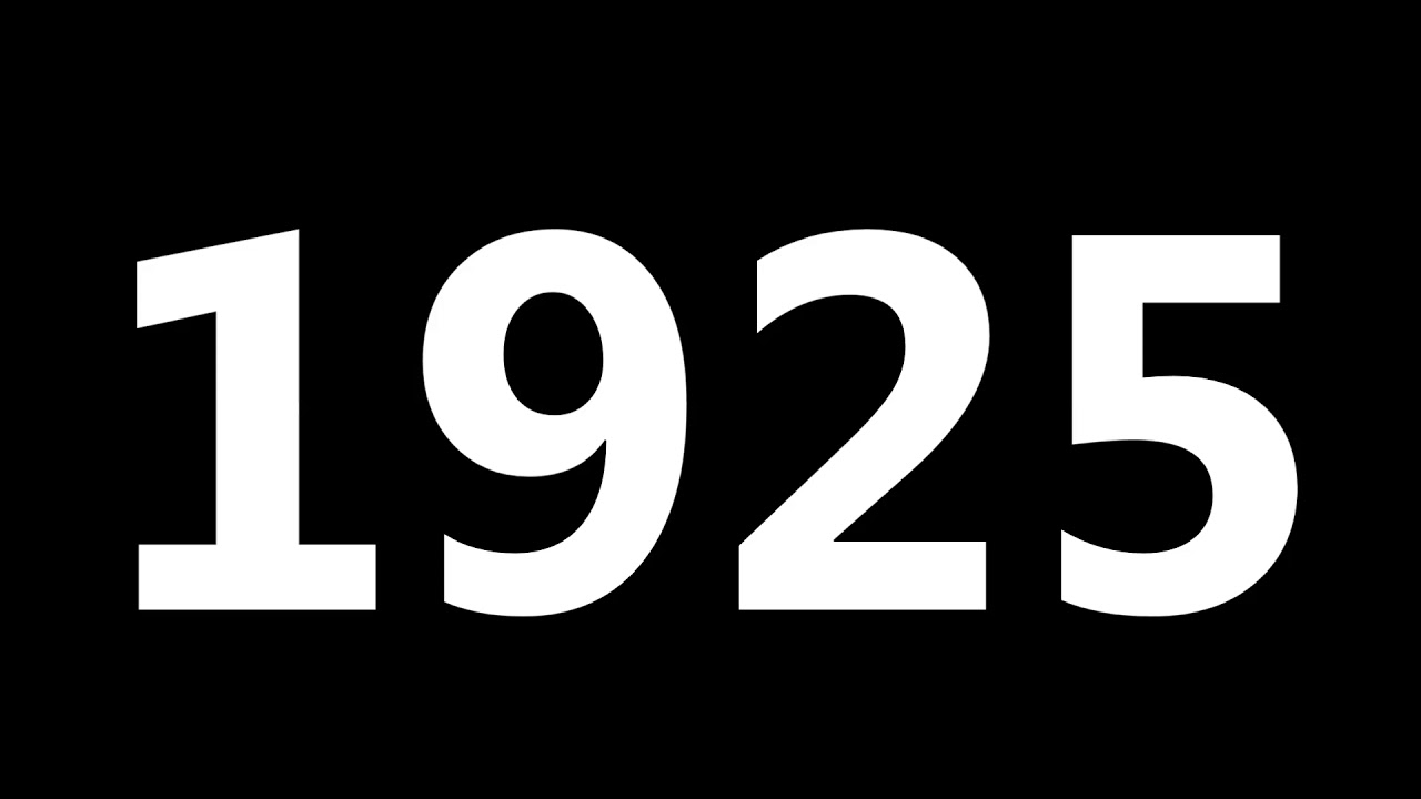 1925 YouTube