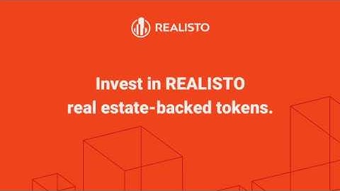 REALISTO: What do you do with your bitcoins?