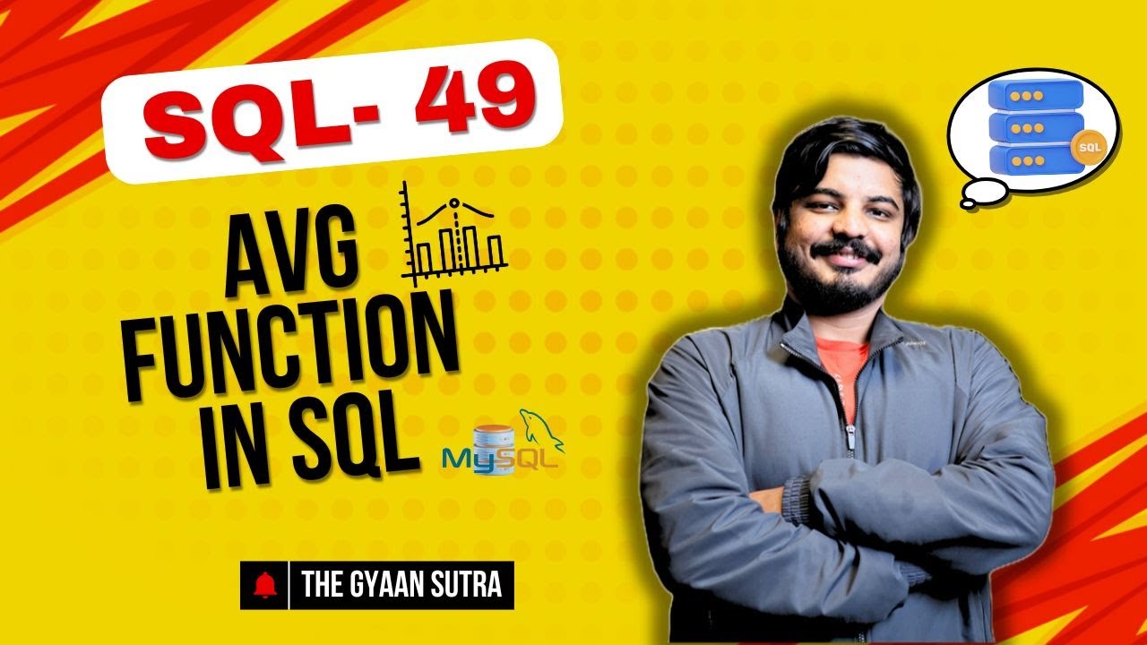 49. AVG() Function in SQL: The Secret to Accurate Averages! - YouTube