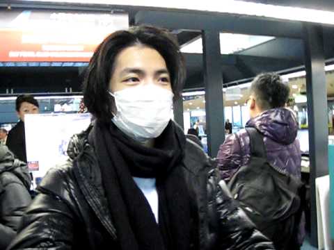 2009/12/30　蕭敬騰．廣州跨年表演．送機1