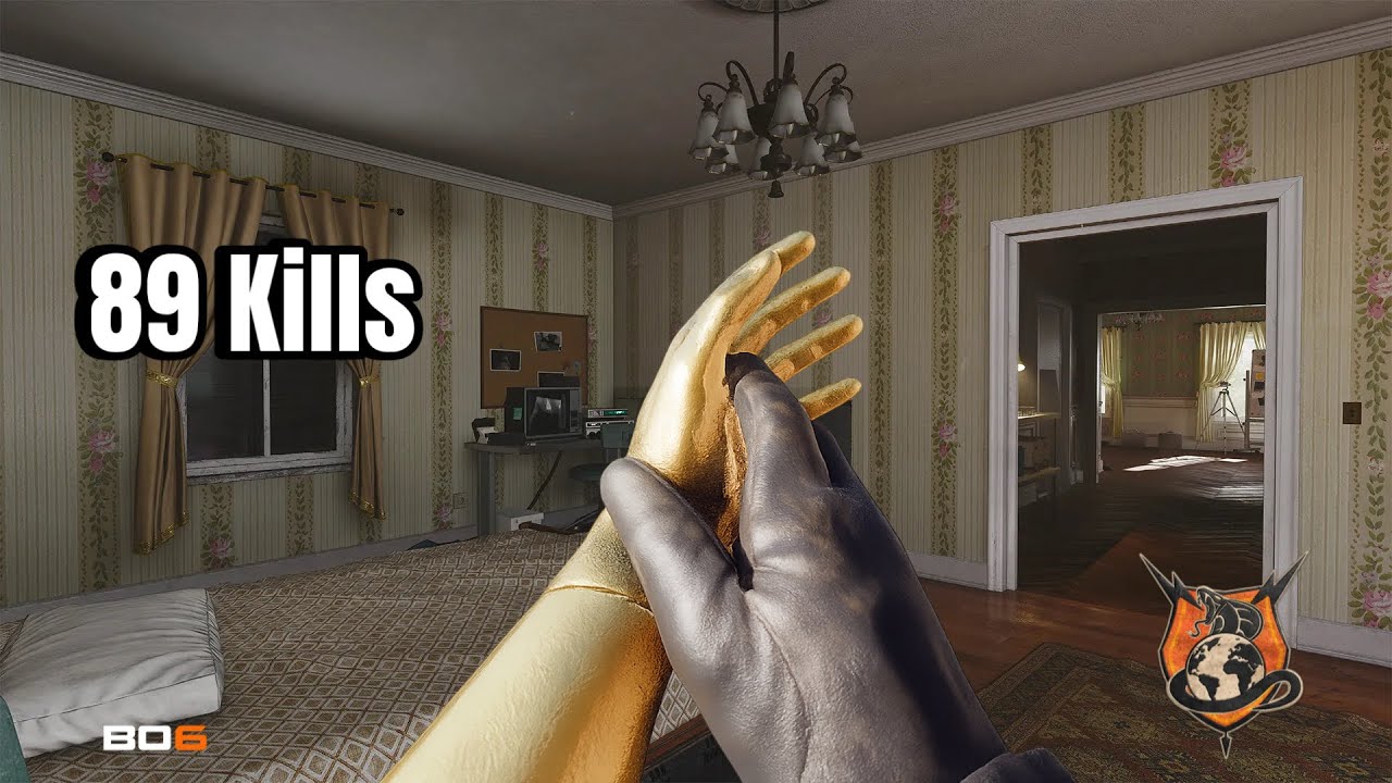 Golden Left Hand Melee = UNSTOPPABLE! 89 Kills + Best Play | BO6 Domination 🔥