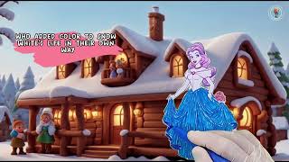 Coloring and Story: Snow White and 7 Dwarf Friendship Blossoms in Color!