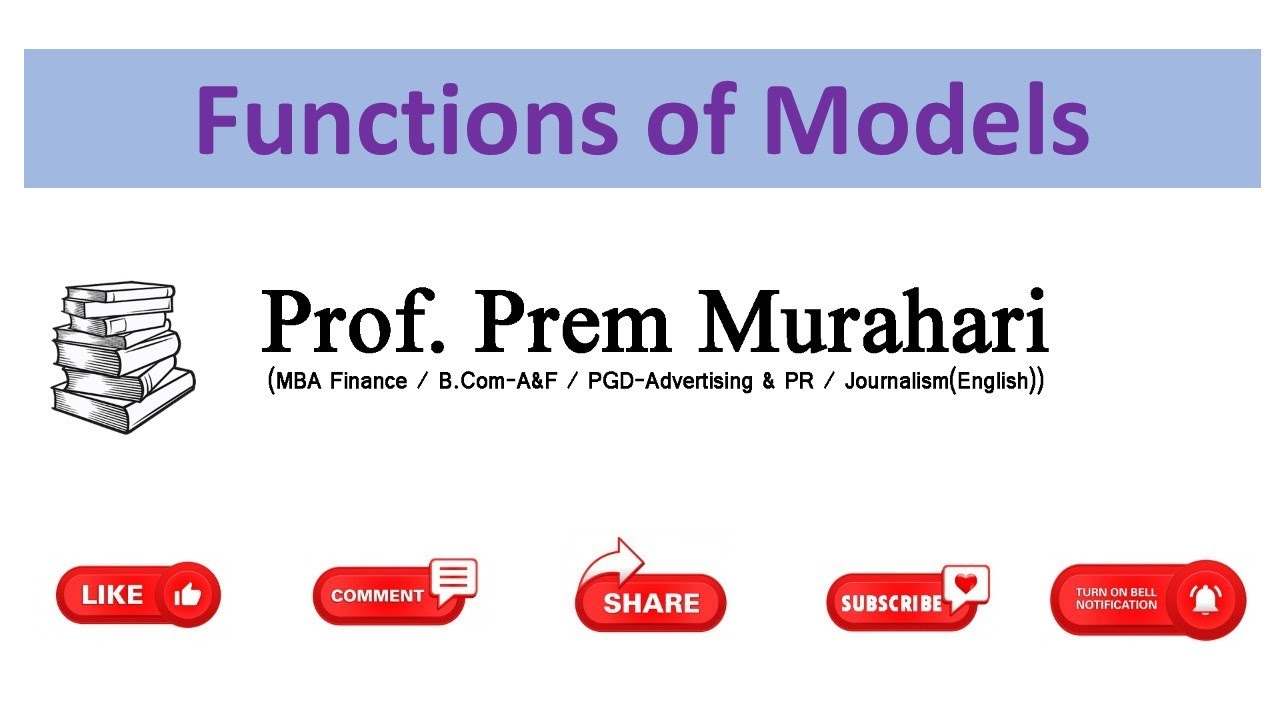 Functions of Model of Communications I Models of Communications - YouTube