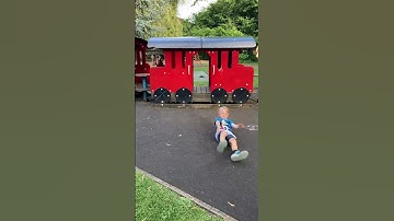 Rolling off the train