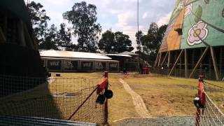 Candice bungee jumping in Soweto