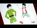 Luffy and Gon outfit swap