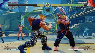 Guile VS Ken (philopian_tube) | Street Fighter V: Champion Edition