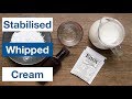 🔵 Stabilised Whipped Cream Homemade Cool Whip Recipe