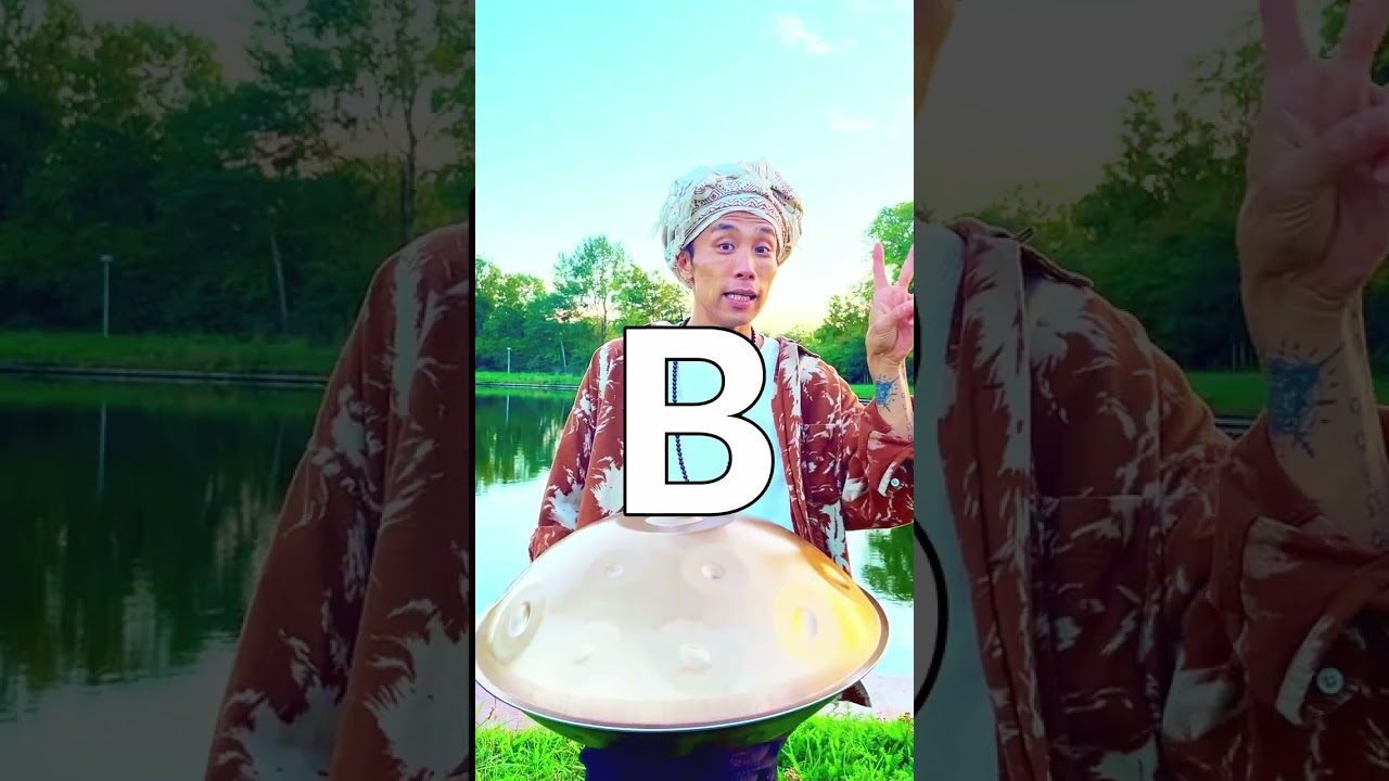 『同じメロディ、どっちのテンポが好き？』#マジで叩けるようになる #shorts #REOMATSUMOTO #HandPan #ハンドパン #手碟 #癒しの楽器