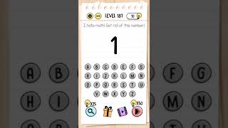Brain test level 187 I hate math! Get rid of this number.