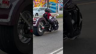 Check out this crazy #motorcycle at #bikeweek in #daytonabeach #viral #subscribe #harleydavidson