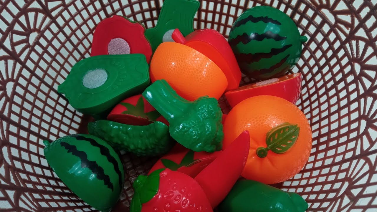 Oddly Satisfying Video Mixing Fruits and Vegetables ASMR YouTube