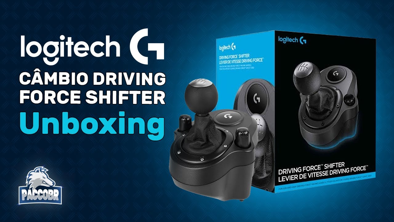 Volante Logitech G920 + Câmbio Driving Force Shifter P/ Xbox