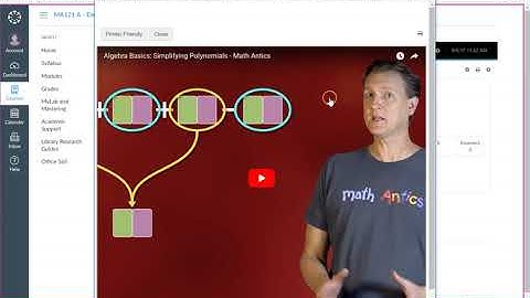 Canvas and MyMathLab Virtual Tour
