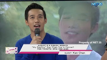 KEN CHAN NET25 LETTERS AND MUSIC Guesting - EAGLE ROCK AND RHYTHM