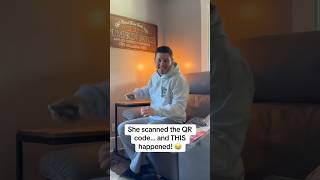 This QR code has a secret… dare to scan it? 🤫🤣 #funny #shortvideos #shorts #  #prank #prankideas