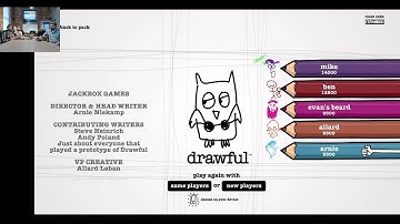 Jackbox Games on Twitch 10.31.14 - We debut the drawing game Drawful