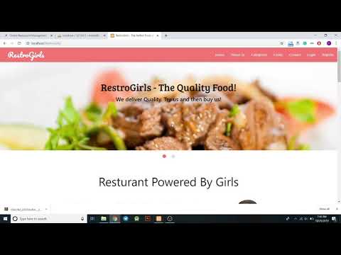 Online Restaurant Management System In PHP With Source Code | Source Code & Projects