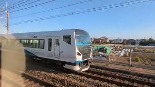 185系 vs E257系　世紀の大接戦‼