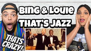 THIS WAS MIND BLOWING!..| FIRST TIME HEARING Bing Crosby & Louis Armstrong  Thats Jazz REACTION