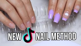 NEW Tiktok Nail Trend: Easy Gel Nail Extensions for Beginners