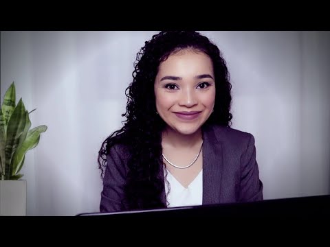 ASMR BANCÁRIA | GERENTE de BANCO Roleplay 🏦