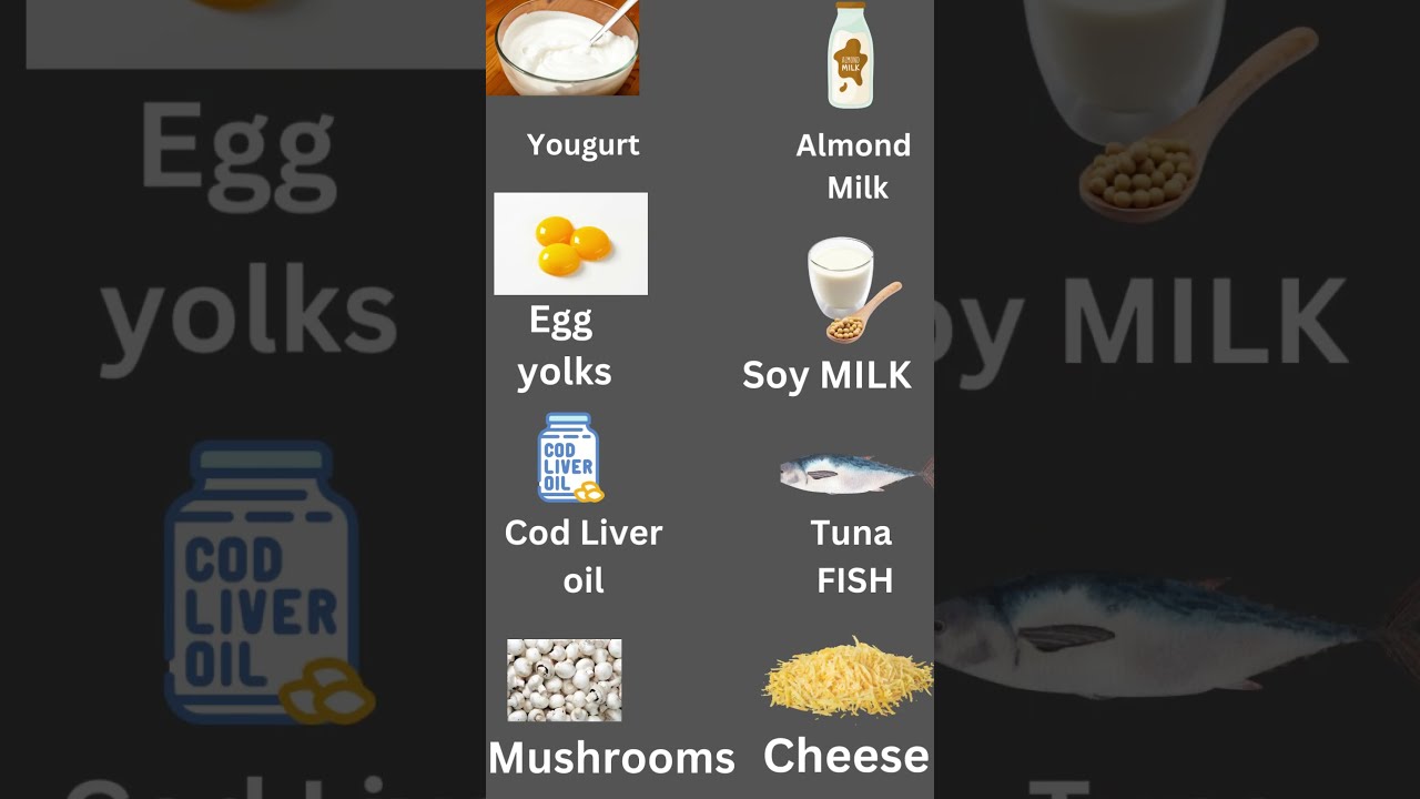 HIGH VITAMIN D FOODS