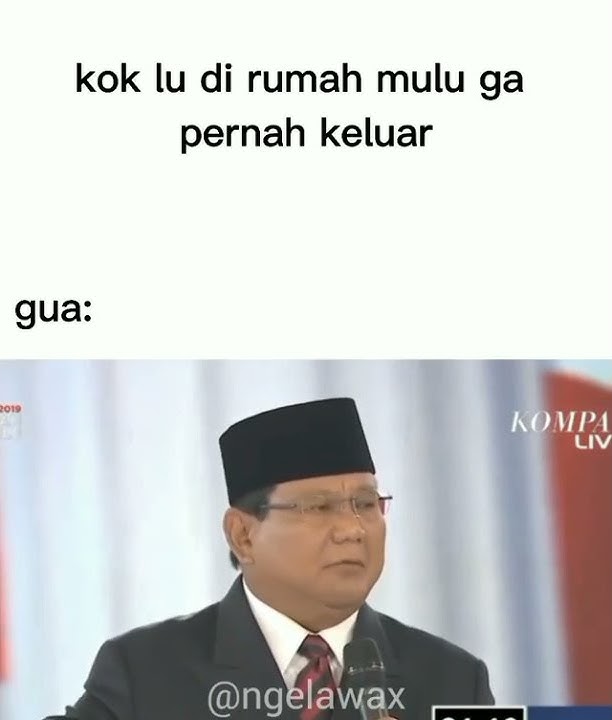 Prabowo :'Karena Kita tidak punya uang'