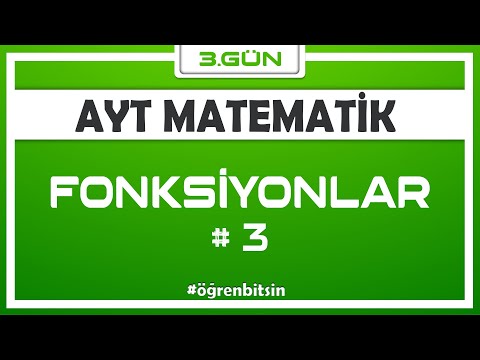 Fonksiyonlar 3 | AYT MATEMATİK KAMPI 3.Gün | Rehber Matematik