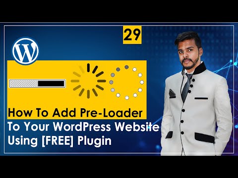 How To Add PreLoader To Your WordPress Website Using [FREE] Plugin in Urdu  - WordPress Tutorial