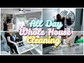 All Day Whole House Clean With Me 2021 Speed Cleaning Motivation