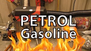 Diesel heater running on petrol / gasoline? - YouTube