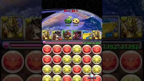 パズドラ 2色陣 最大火力配置
