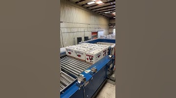 PTI high speed palletizer layer forming