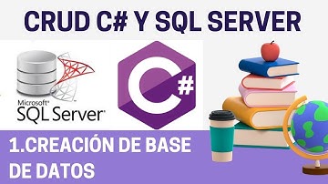 1.CREACION DE BASE DE DATOS EN SQL SERVER - CRUD C#