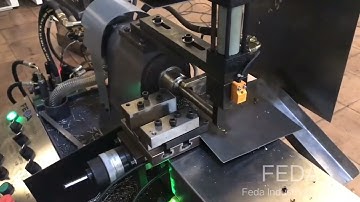 FD-300-2A automatic lathe used for turning the outer circle or chamfering on bars#lathemachine