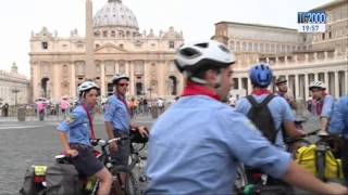 Papa Francesco incontra gli scout dell’Agesci