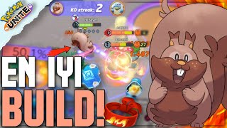 Yeni̇ Pokemon Greedent En İyi̇ Build Kombo Master Oynanış Pokémon Unite Türkçe