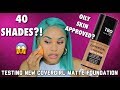 TRYING NEW COVERGIRL TRU BLEND MATTE MADE FOUNDATION