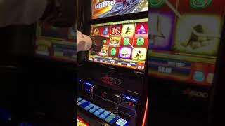 Best high limit jackpot.  Cannonball Reloaded. $50 a spin. Amazing Re-triggers.