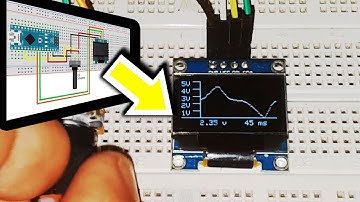 📈 Cómo graficar datos en un display OLED SSD1306 I2C y Arduino fácil