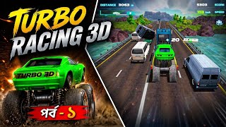 Turbo Racing 3D Game Gameplay || 🏁 Crazy Speed &amp; Drift Skills! (Android/iOS)