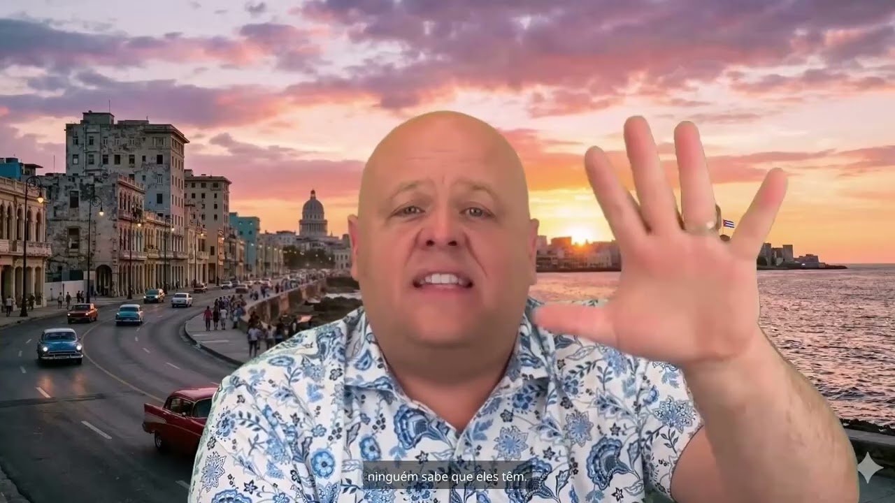 Orando pela liberdade de Cuba.