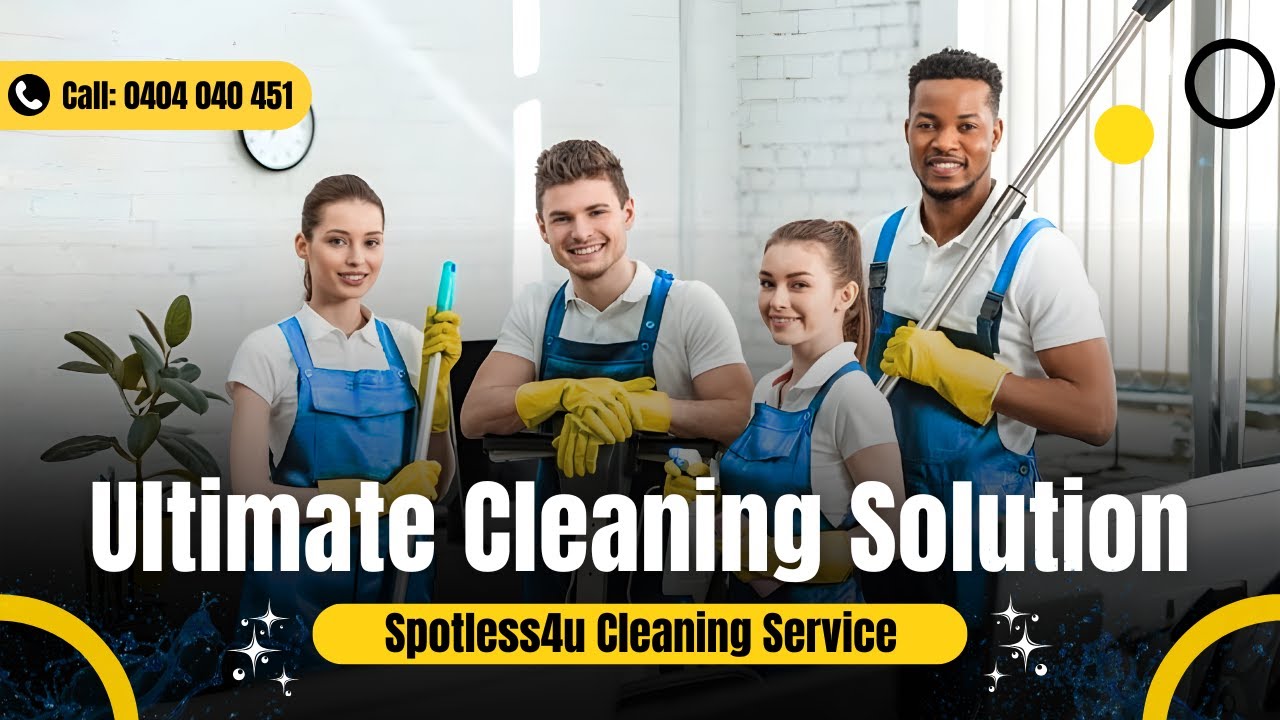 Ultimate cleaning solution | spotless4u cleaning service