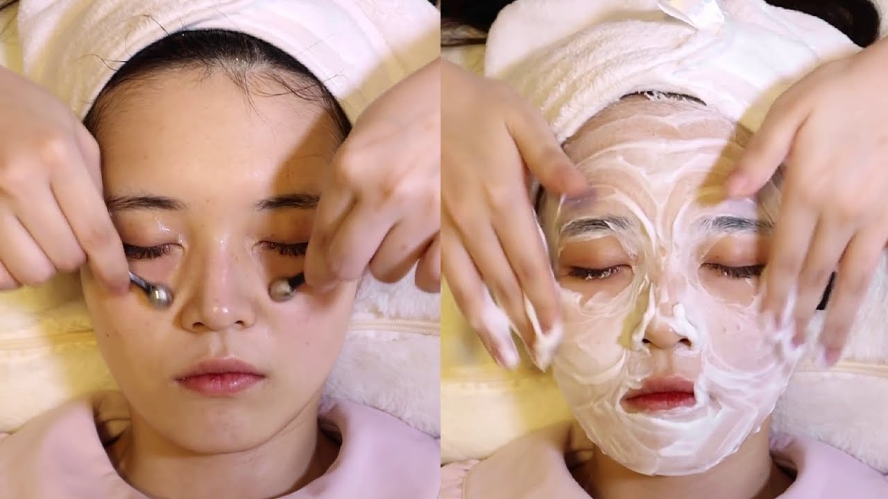 ASMR Lady Skin Care + Massage, Worth 10,000 yuan, Relaxing Video